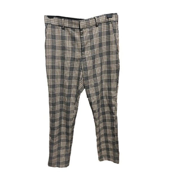 Forever 21 Men's Plaid Dress Pants, Small - Picture 1 of 6